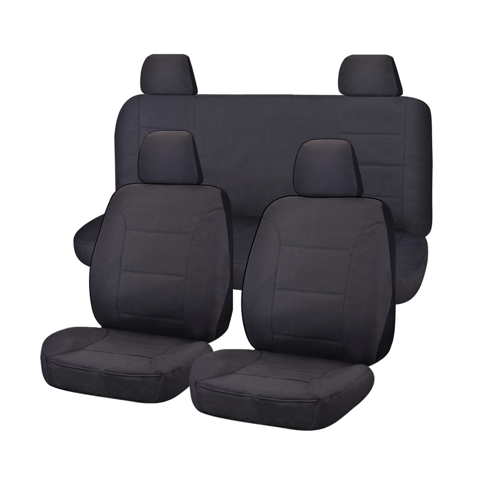 Canvas Seat Covers for Nissan Navara D23 Series 3-4 NP300 Dual Cab (2017-On)