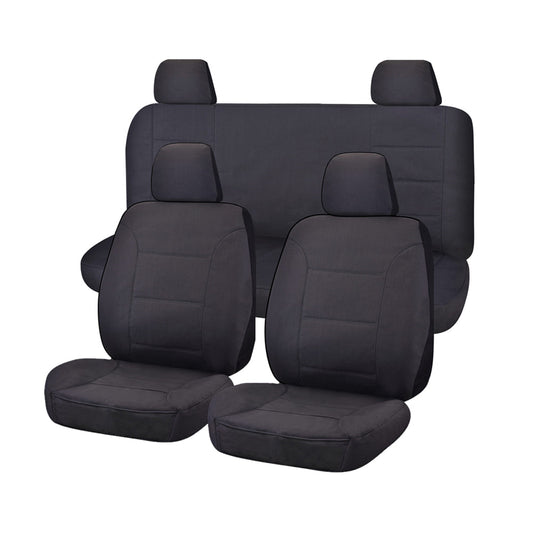 Canvas Seat Covers for Nissan Navara D23 Series 3-4 NP300 Dual Cab (2017-On)
