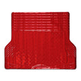Load image into Gallery viewer, Aluminium Look 1-Piece Boot Mat - Red [Rubber/Aluminium Look]
