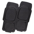 Load image into Gallery viewer, Mystic 4-Piece Black Rubber Car Mat
