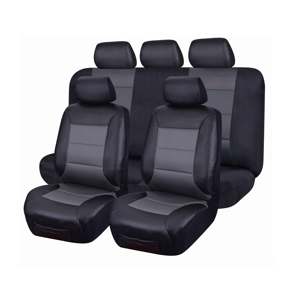 Faux Leather Seat Covers for Holden Captiva Cg5 Series 2009-2016 4X4 Suv/Wagon | Grey