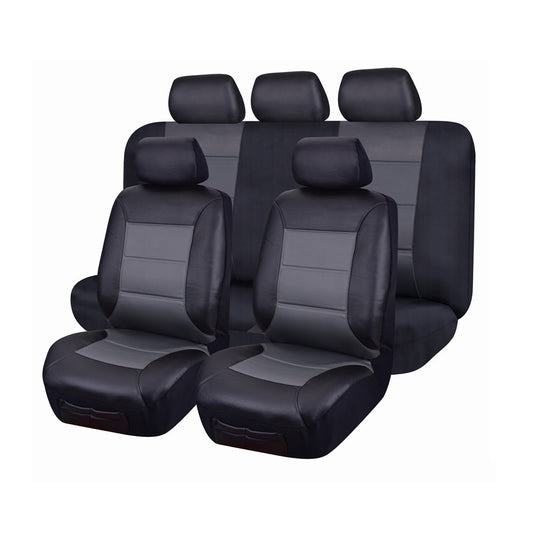Faux Leather Seat Covers for Holden Captiva Cg5 Series 2009-2016 4X4 Suv/Wagon | Grey