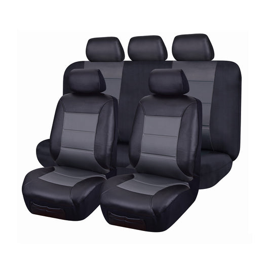 Faux Leather Seat Covers for Toyota Corolla Zre182R Series 2012-2018 Hatch | Grey