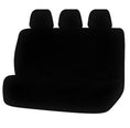 Load image into Gallery viewer, Universal Finesse Faux Fur Seat Covers - Universal Size 06/08H - Black
