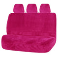 Load image into Gallery viewer, Universal Finesse Faux Fur Seat Covers - Universal Size 06/08H - Pink
