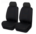 Load image into Gallery viewer, Universal Front Seat Covers Size 30/35 | Black/Blue Stitching
