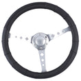 Load image into Gallery viewer, Memphis Steering Wheel Cover - Black [Leather]
