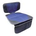 Load image into Gallery viewer, Child Seat Protector - Blue & Grey

