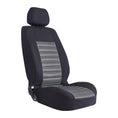 Load image into Gallery viewer, Universal Opulence Front Seat Covers Size 30/35 | Grey
