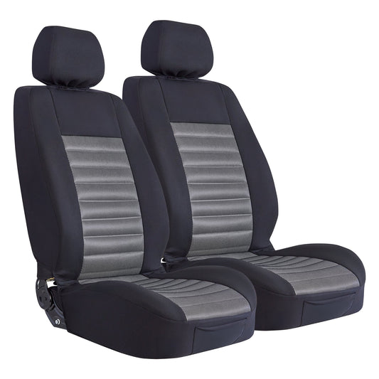 Universal Opulence Front Seat Covers Size 30/35 | Grey