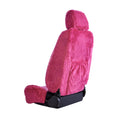 Load image into Gallery viewer, Universal Finesse Faux Fur Seat Covers - Universal Size - Pink
