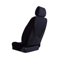 Load image into Gallery viewer, Universal Pinnacle Front Seat Covers Size 30/35 | Black/Blue Piping
