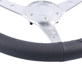 Load image into Gallery viewer, Oklahoma Steering Wheel Cover - Black [Leather]
