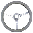 Load image into Gallery viewer, Oklahoma Steering Wheel Cover - Grey [Leather]
