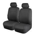 Load image into Gallery viewer, Universal Platinum Front Seat Covers Size 30/35 | Charcoal
