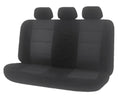 Load image into Gallery viewer, Universal Premium Rear Seat Covers Size 06/08H | Grey
