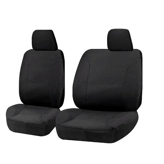 Canvas Seat Covers for Mazda BT-50 Single Cab (2011-2020) Black