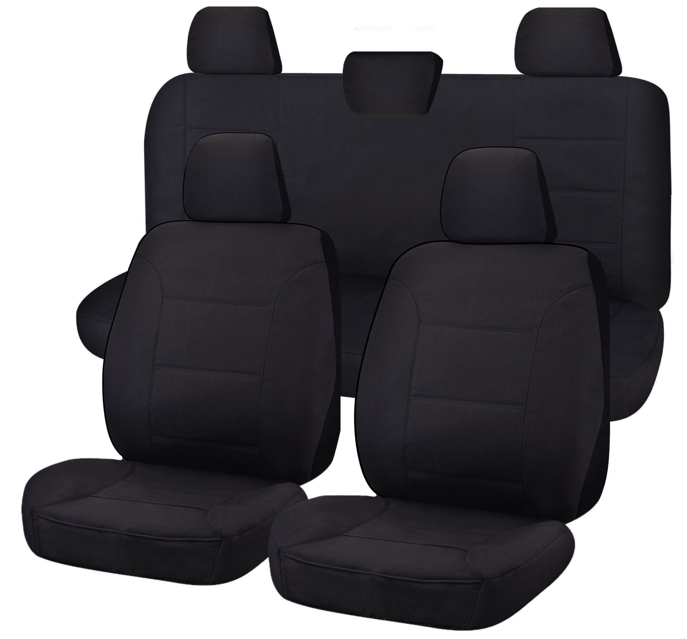 Canvas Seat Covers for Toyota Hilux  Dual Cab (07/2015-2022)