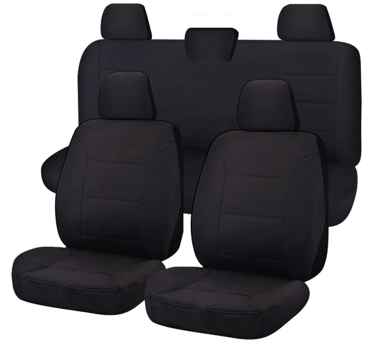 Canvas Seat Covers for Volkswagen Amarok 2H Series Dual Cab (2011-2022)