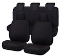 Load image into Gallery viewer, Canvas Seat Covers for Ford Ranger PXII Series (2015-2022) Black
