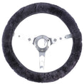 Load image into Gallery viewer, Sheepskin Steering Wheel Cover - Charcoal
