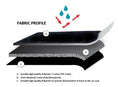 Load image into Gallery viewer, Universal Strident Rear Seat Covers Size 06/08S | Grey Piping
