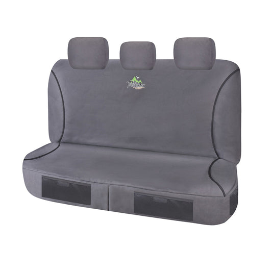 Canvas Seat Covers for Toyota Hilux Dual Cab (2005-2016) Rear Seats