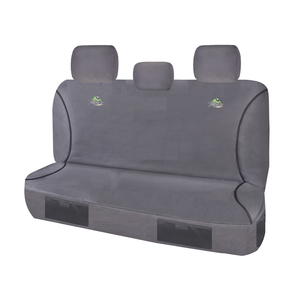 Canvas Seat Covers for Toyota Hilux Workmate Dual Cab (2016-2022) Rear