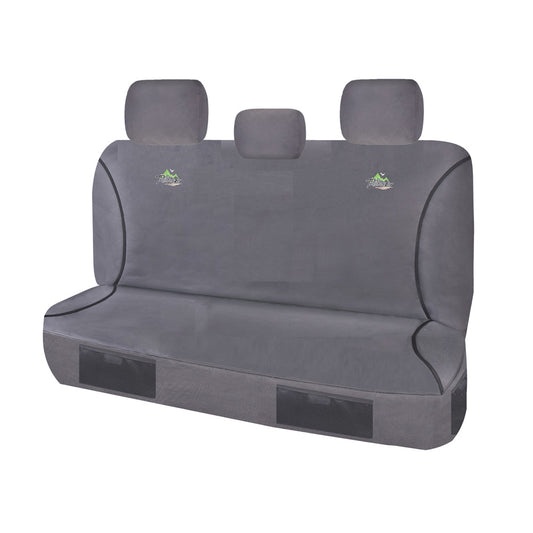 Canvas Seat Covers for Toyota Hilux Workmate Dual Cab (2016-2022) Rear