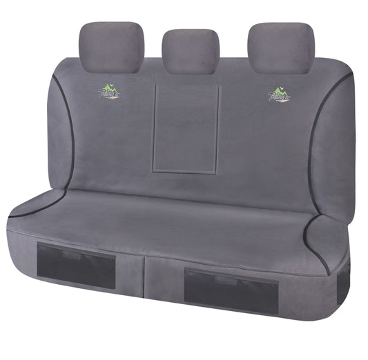 Canvas Seat Covers for Ford Ranger Pxii Series Dual Cab (2015-2022) - Rear Bench