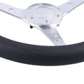 Load image into Gallery viewer, Vegas Steering Wheel Cover - Black [Leather]
