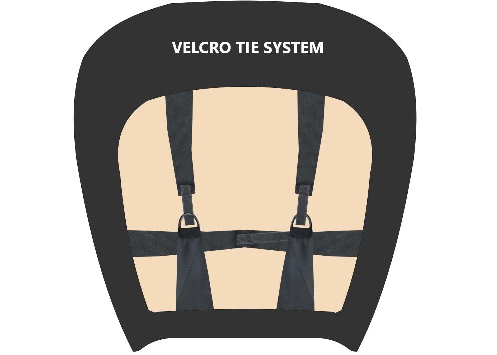 Universal Comfort Plus Front Seat Covers Size 30/35 | Black