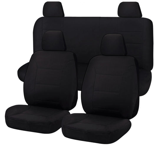 Canvas Seat Covers for Nissan Navara D40 Series Dual Cab (10/2007-02/2015)