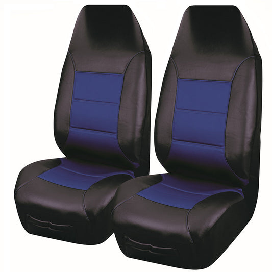 Universal El Toro Series Ii Front Seat Covers Size 60/25 | Black/Blue