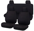 Load image into Gallery viewer, Canvas Seat Covers for Nissan Navara D23 Series 1-2 Np300 Dual Cab (2015-2017)
