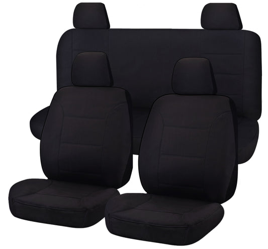 Canvas Seat Covers for Nissan Navara D23 Series 1-2 Np300 Dual Cab (2015-2017)