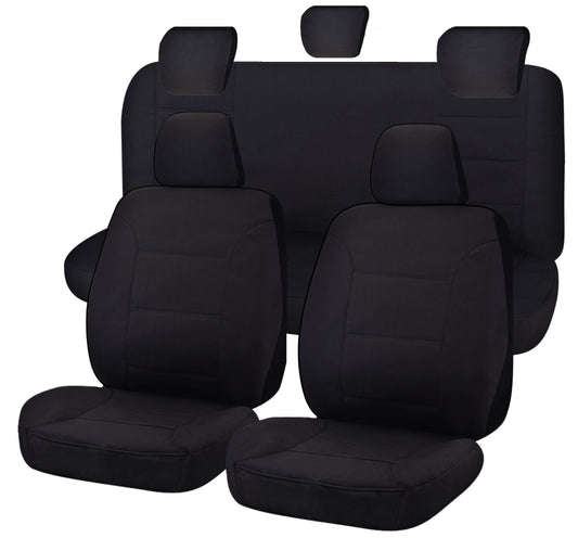Canvas Seat Covers for Toyota Hilux Dual Cab (04/2005-06/2015)