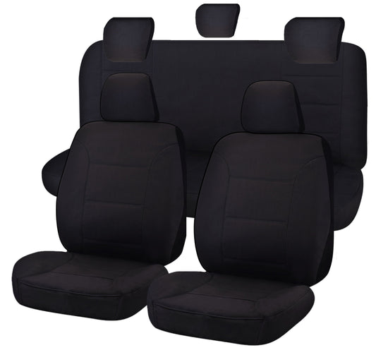 Canvas Seat Covers for Toyota Hilux Dual Cab (2005-2015)
