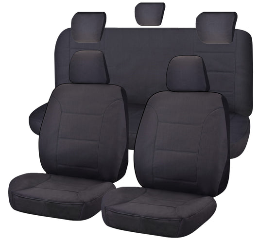 Canvas Seat Covers for Toyota Hilux Dual Cab  (04/2005-2016)