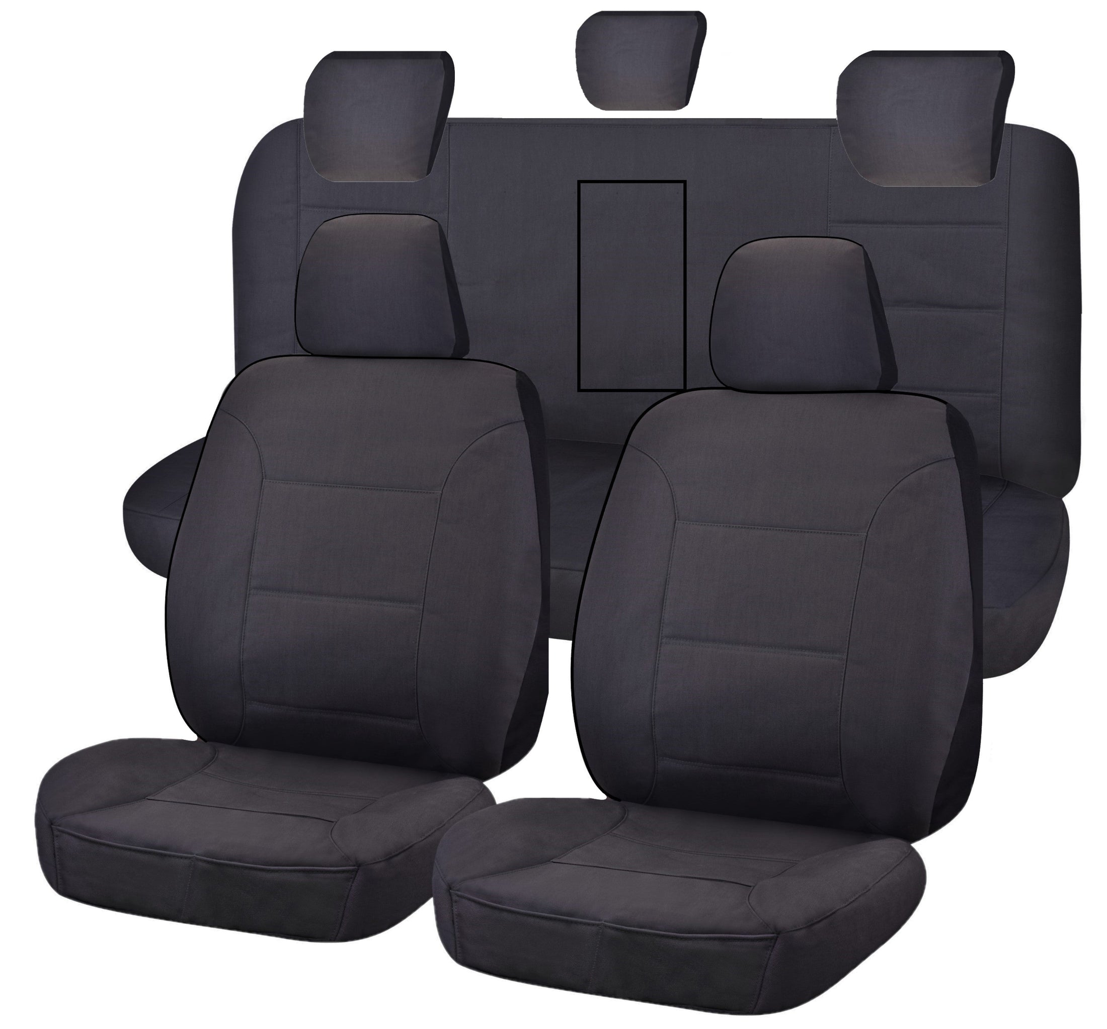 Canvas Seat Covers for Isuzu D-Max Dual Cab (2012-2020)