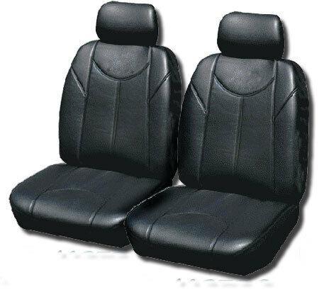Leather Look Car Seat Covers For Toyota Corolla Hatch 2007-2012 | Black
