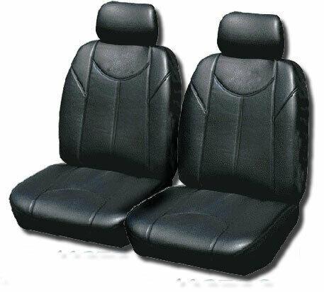 Leather Look Car Seat Covers For Holden Captiva 2006-2011 | Black