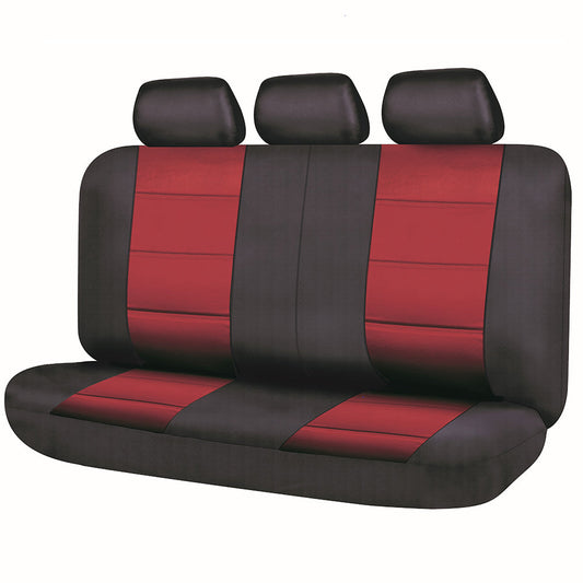 Universal El Toro Series Ii Rear Seat Covers Size 06/08S | Black/Red