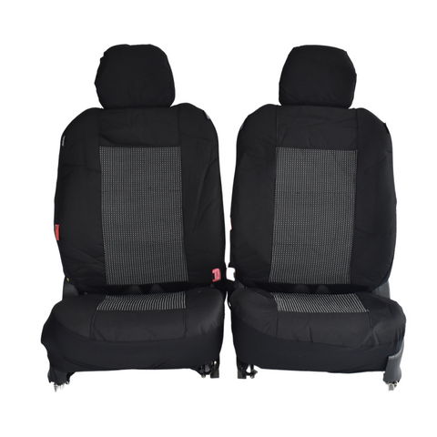 Prestige Jacquard Seat Covers - For Nissan Navara Dual Cab (2009-2020)