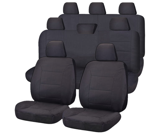 All Terrain Canvas Seat Covers - Custom Fit for Toyota Landcruiser 200 Series (2008-2020)