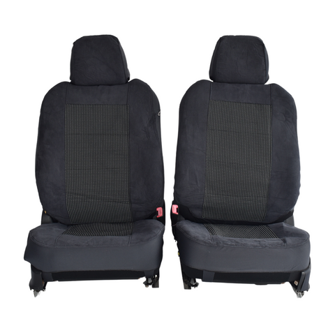 Prestige Jacquard Seat Covers - For Nissan Navara Dual Cab (1997-2020)