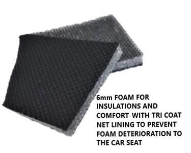Universal Platinum Rear Seat Covers Size 06/08S | Grey