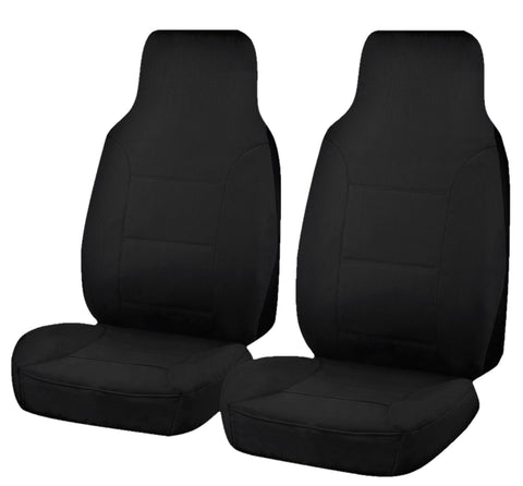 Challenger Canvas Seat Covers - For Toyota Hilux Single Cab (2015-2022)