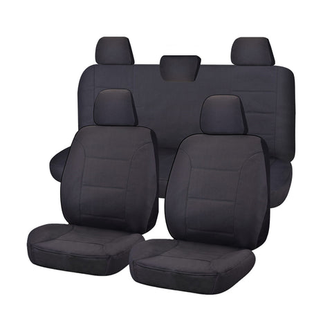 All Terrain Canvas Seat Covers - For Volkswagon Amarok 2H Series Dual Cab (2011-2022)