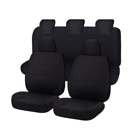 All Terrain Canvas Seat Covers - Custom Fit for Mazda Bt50 Up Series Dual Cab (2011-2015)